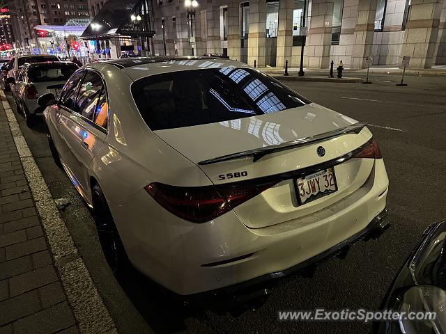 Mercedes S65 AMG spotted in Boston, Massachusetts