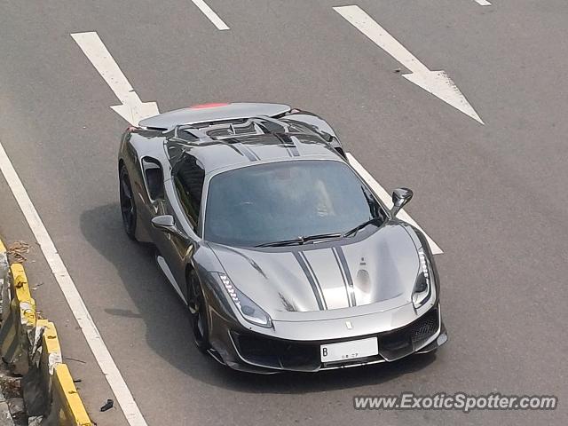 Ferrari 488 GTB spotted in Jakarta, Indonesia