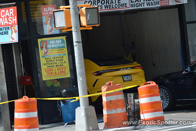 Lamborghini Urus spotted in New York, New York