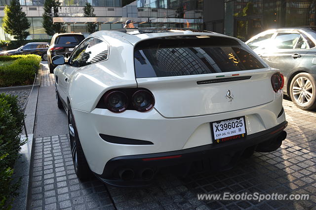 Ferrari GTC4Lusso spotted in New York, New York