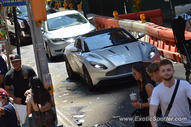 Aston Martin DB11 spotted in New York, New York