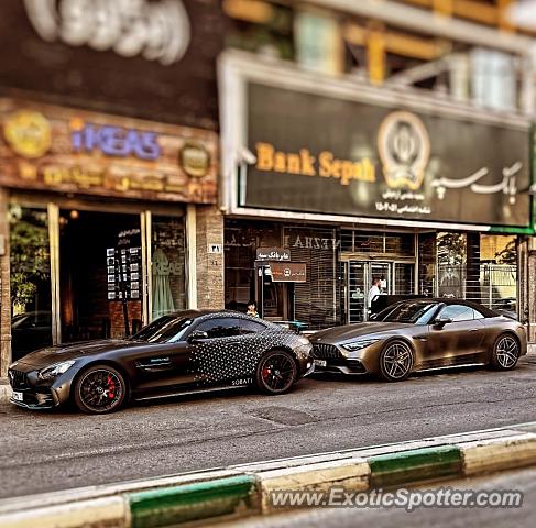 Mercedes AMG GT spotted in Tehran, Iran