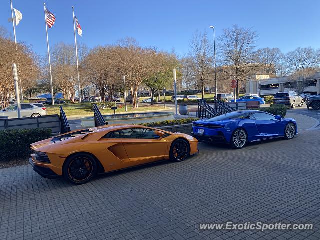 Lamborghini Aventador spotted in Charlotte, North Carolina