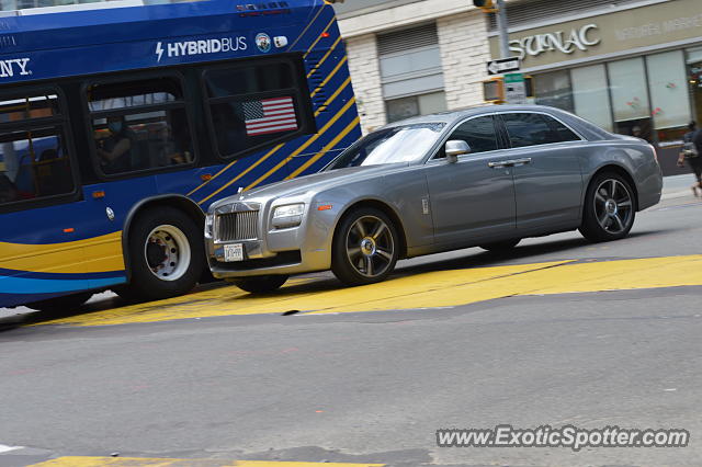 Rolls-Royce Ghost spotted in New York, New York