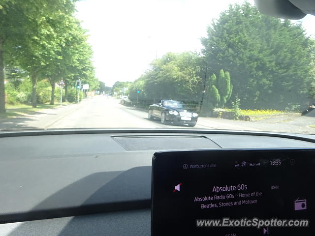 Bentley Continental spotted in Partington, United Kingdom