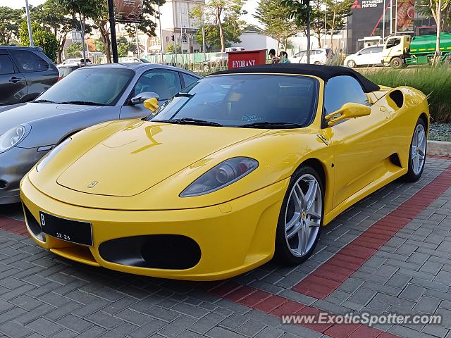 Ferrari F430 spotted in Jakarta, Indonesia