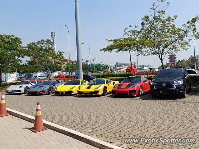 Ferrari 488 GTB spotted in Jakarta, Indonesia