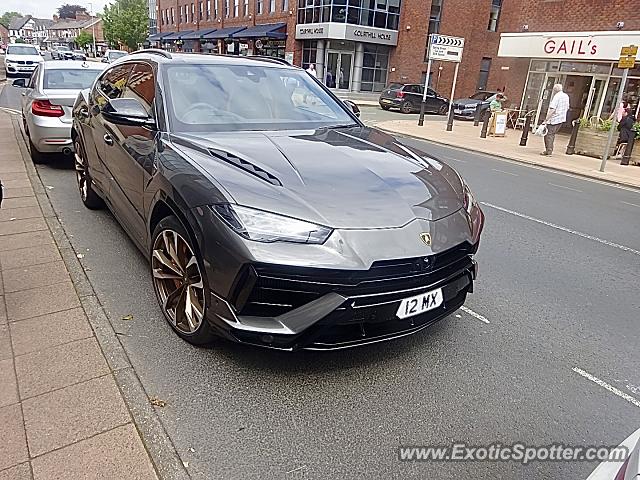 Lamborghini Urus spotted in Wilmslow, United Kingdom