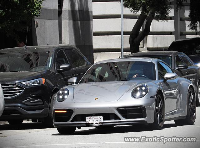 Porsche 911 spotted in San francisco, California