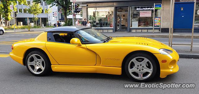 Dodge Viper spotted in Zürich, Switzerland