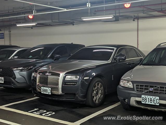 Rolls-Royce Ghost spotted in Taipei, Taiwan