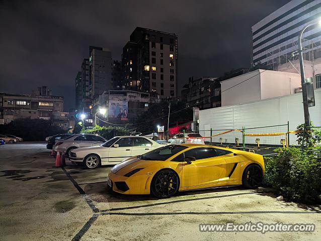 Lamborghini Gallardo spotted in Taipei, Taiwan