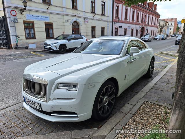 Rolls-Royce Wraith spotted in Kosice, Slovakia