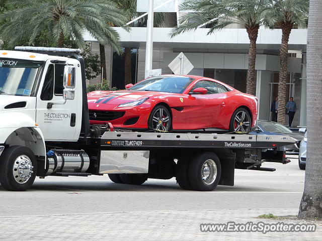 Ferrari Portofino spotted in Miami, Florida