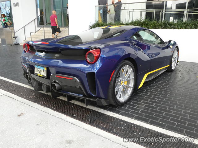 Ferrari 488 GTB spotted in Miami, Florida