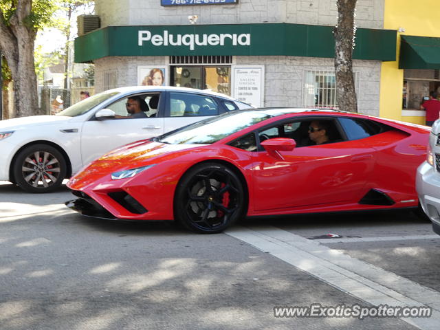 Lamborghini Huracan spotted in Miami, Florida