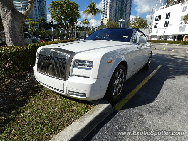 Rolls-Royce Phantom spotted in Miami, Florida