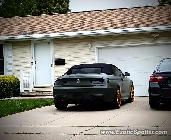 BMW M6 spotted in Green bay, Wisconsin