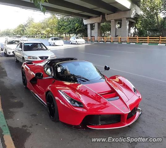 Ferrari LaFerrari spotted in Tehran, Iran