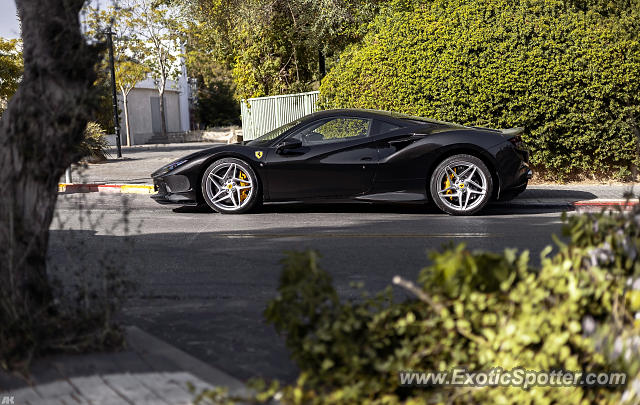 Ferrari F8 Tributo spotted in Tel Aviv, Israel