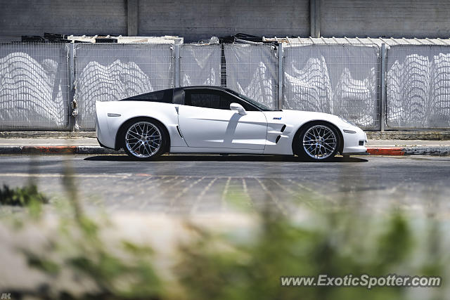 Chevrolet Corvette ZR1 spotted in Tel Aviv, Israel