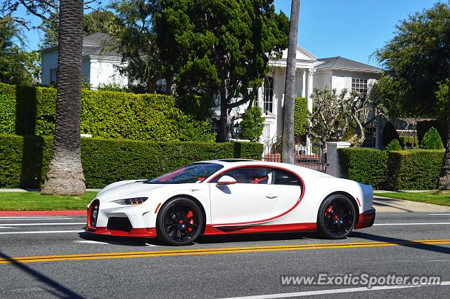 Bugatti Chiron spotted in Beverly Hills, California