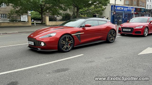 Aston Martin Vanquish spotted in London, United Kingdom