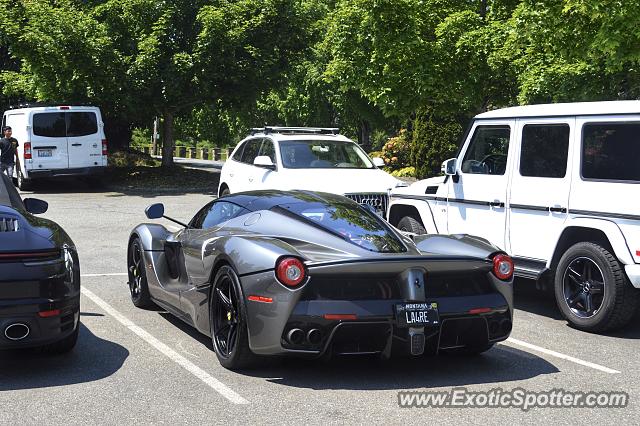 Ferrari LaFerrari spotted in Medina, Washington