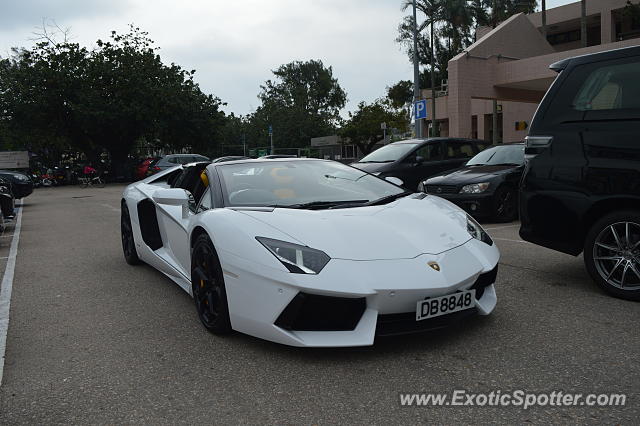 Lamborghini Aventador spotted in Hong Kong, Unknown Country