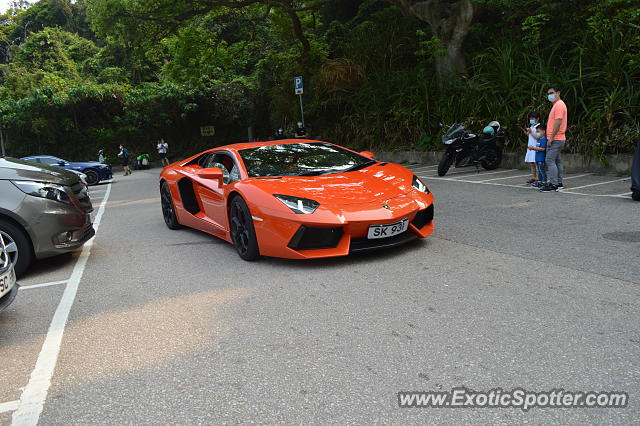 Lamborghini Aventador spotted in Hong Kong, Unknown Country