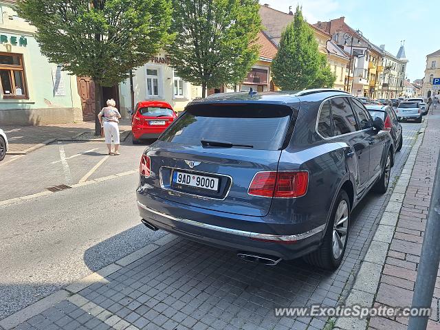 Bentley Bentayga spotted in Kosice, Slovakia