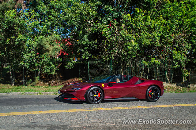 Ferrari SF90 Stradale spotted in Curitiba, PR, Brazil