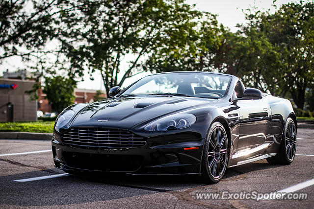 Aston Martin DBS spotted in Indianapolis, Indiana