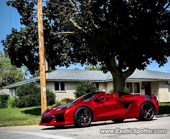 Chevrolet Corvette Z06 spotted in Green Bay, Wisconsin