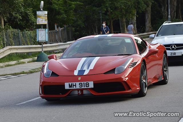 Ferrari 458 Italia spotted in Hong Kong, China