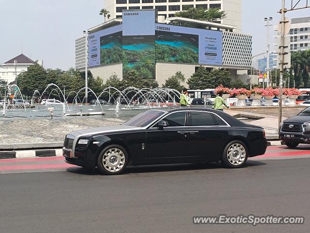 Rolls-Royce Ghost spotted in Jakarta, Indonesia