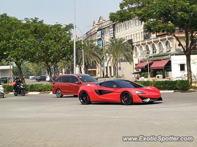 Mclaren 570S spotted in Jakarta, Indonesia