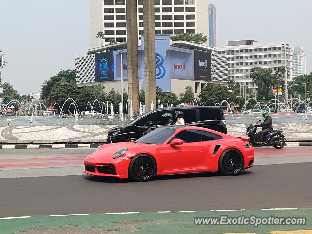 Porsche 911 Turbo spotted in Jakarta, Indonesia