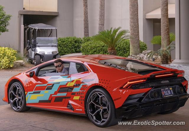 Lamborghini Huracan spotted in Amelia Island, Florida