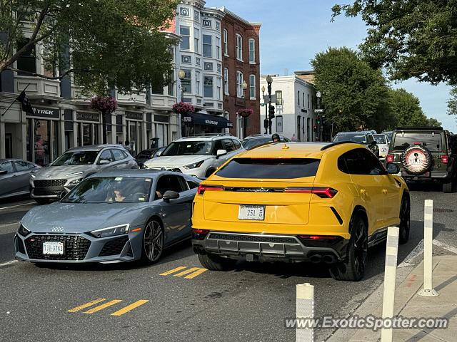 Lamborghini Urus spotted in Washington DC, United States