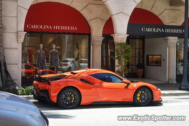 Ferrari SF90 Stradale spotted in Palm Beach, Florida