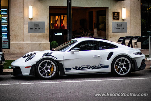 Porsche 911 GT3 spotted in Naples, Florida