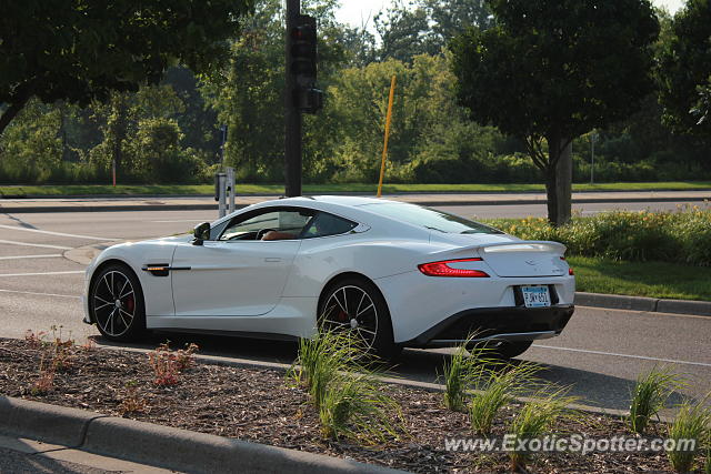 Aston Martin Vanquish spotted in Woodbury, Minnesota