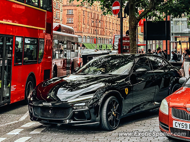 Ferrari GTC4Lusso spotted in London, United Kingdom