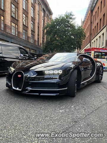 Bugatti Chiron spotted in London, United Kingdom