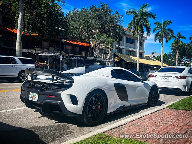 Mclaren 675LT spotted in Naples, Florida