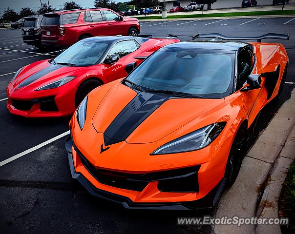 Chevrolet Corvette Z06 spotted in Green bay, Wisconsin