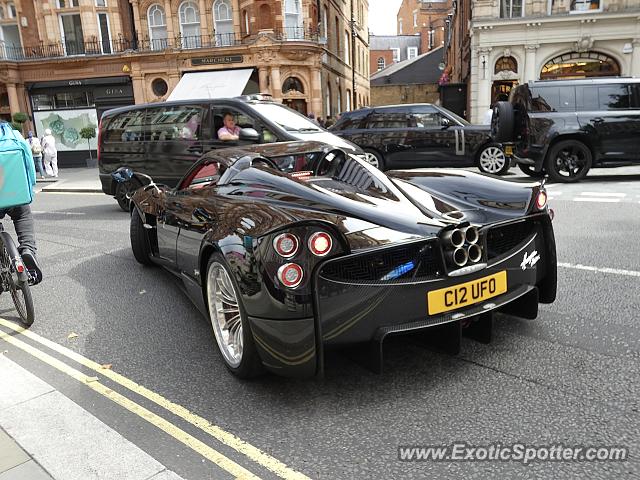 Pagani Huayra spotted in London, United Kingdom