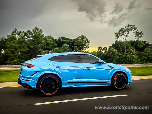 Lamborghini Urus spotted in Bonita Springs, Florida