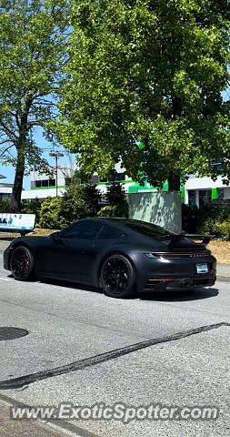 Porsche 911 GT3 spotted in Langley, Canada